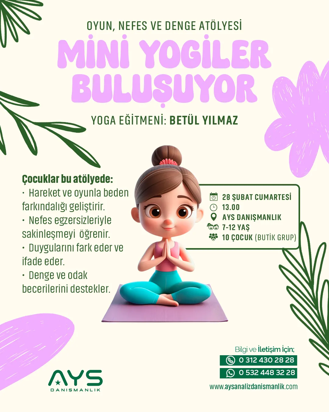 Minik Yogiler Başlıyor